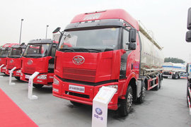 一汽解放J6P粉粒物料運(yùn)輸車(chē)