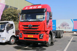 上汽紅巖杰獅粉粒物料運輸車