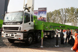 柳工五十鈴底盤泵車