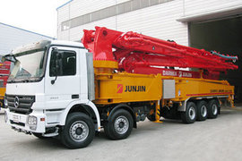 全進重工奔馳底盤泵車