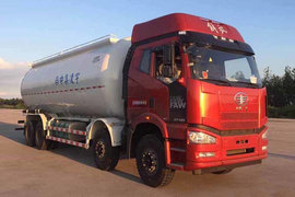 中集凌宇一汽解放底盤粉粒物料運(yùn)輸車