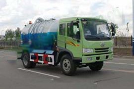 長春雙龍(龍帝牌)青島解放底盤吸污/吸糞車